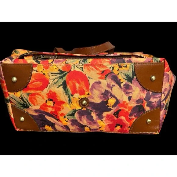 Patricia Nash Sorlana Tote Bag Rainforest So Gorgeous!!! NEW - Picture 3 of 12